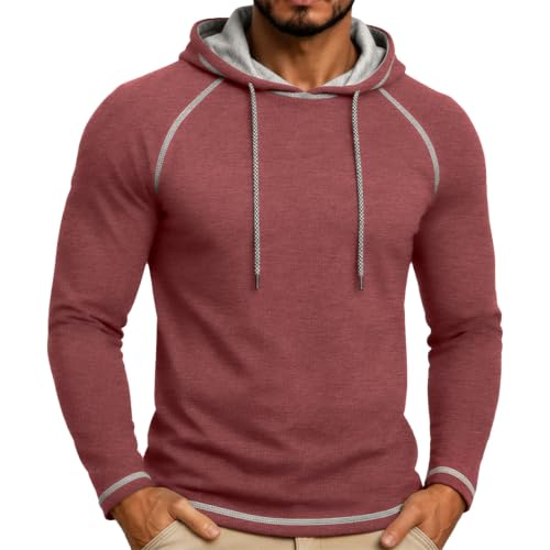 Sudadera anti UV hombre con capucha de manga larga ligera color B talla L para verano y deporte