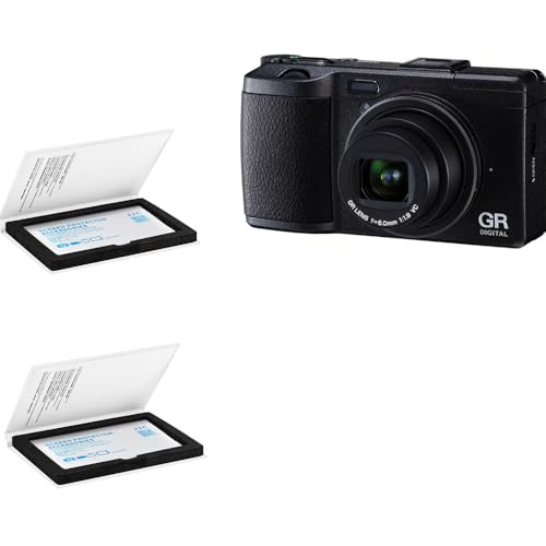 JJC Protector de Pantalla de Cristal Óptico Ultrafino para Ricoh GR III, GR IIIx