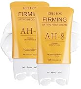 TINYLENS 2PCS AH-8 Neck Firming Cream, 2-in-1 Roller Gua Sha Moisturizer for Sagging Neck, Double...