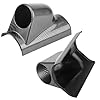 Gauge Pod Can Hold 52mm or 2 inch Gauges, Universal Carbon Fiber Racing Sport Meter Gauges Pillar Mount Pod Gauge Bracket Holder for Most Vehicles' Dashboard, Car Accessories (single hole) #3