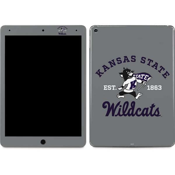 Skinit Decal Tablet Skin Compatible with iPad Air 13in M2 (2024) - Officially Licensed Kansas State University Wildcats Est 1863 Design
