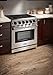 THOR Kitchen Freestanding Professional 30-Inch Gas Range in Stainless Steel - Model LRG3001U