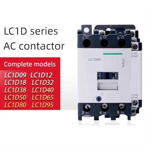 Contacteur CA LC1D09 robuste avec isolation renforcée 36V - 2
