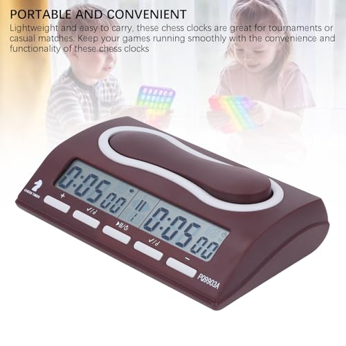 Reloj de Ajedrez Digital Focket con Temporizador y 29 Reglas miniatura 6