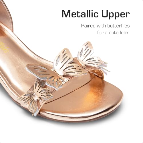 Image of DREAM PAIRS Lace Up Low Heel Sandals for Girls Ankle Strap Dress Pump Strappy Gladiator Wedding Party Shoes for Little Kid /Big Kid