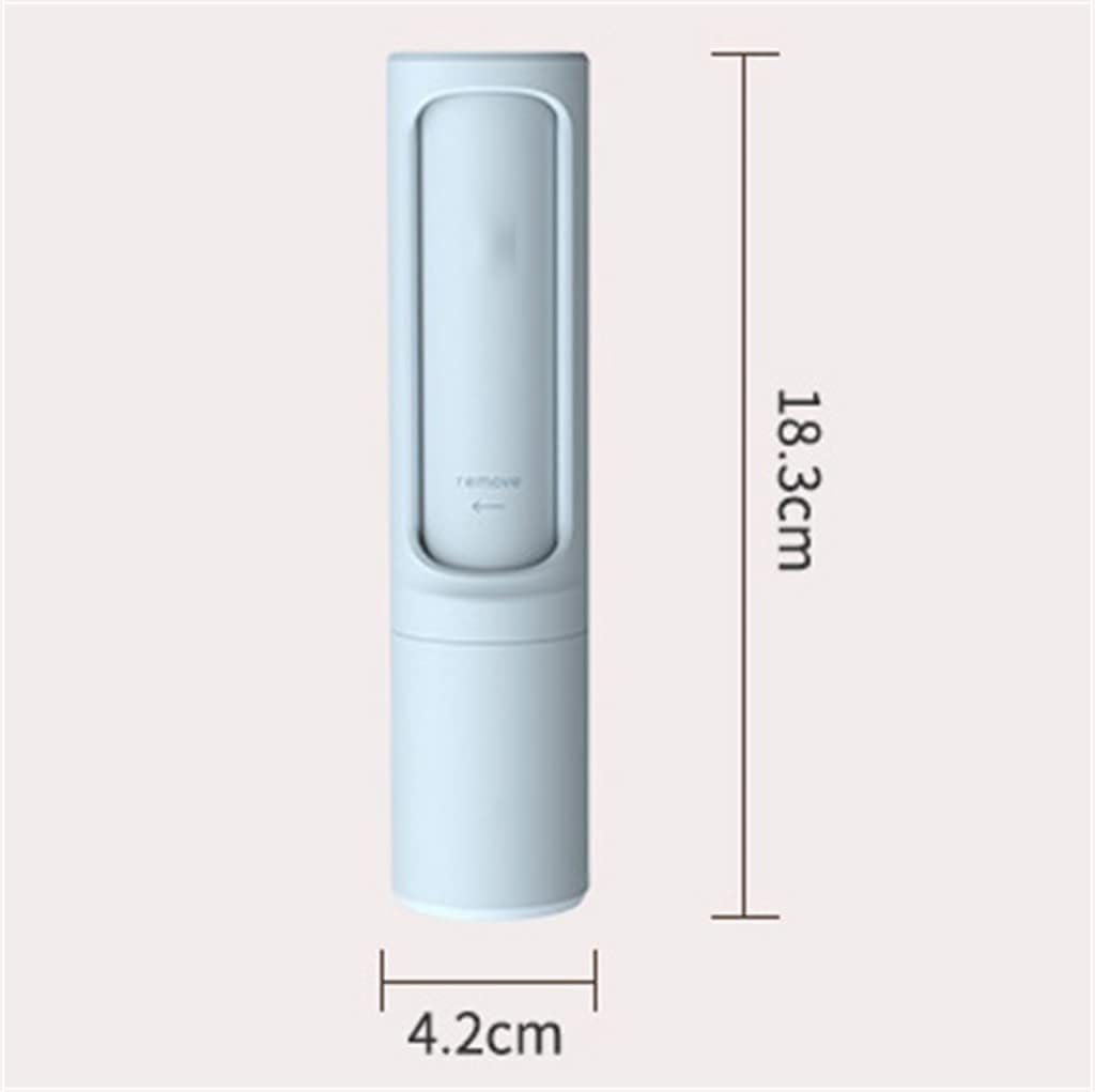 Sticky Hair Roller Clothes Hair Removal Brush Hair Removal Brush Hair Removal Device Clothing electrostatic Hair Removal Artifact Suction Hair Scraper(Blue)