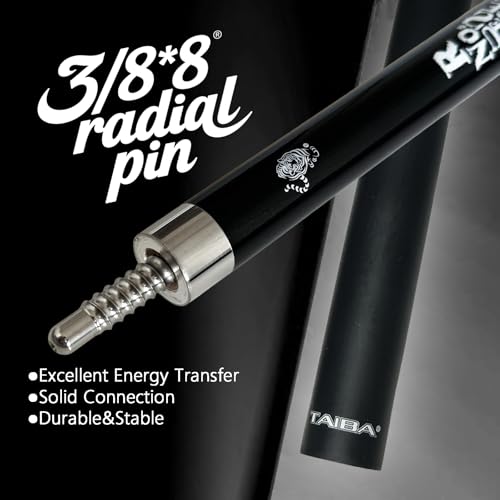 Taco de billar profesional 58 pulg con punta multilayer 13mm miniatura 7