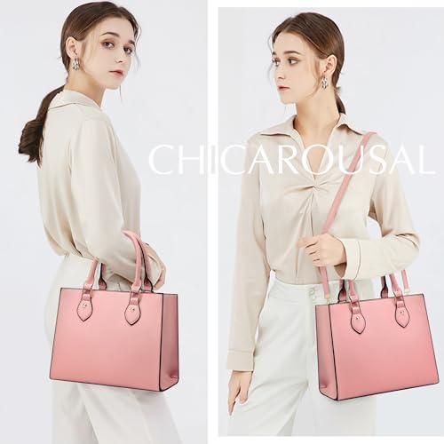 Image of CHICAROUSAL Crossbody Purses and Handbags for Women PU Leather Tote Top Handle Satchel Shoulder Bags