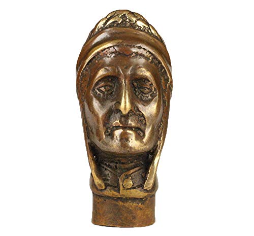 Statue de Noël en laiton H3TF5J pour décorer une canne ancienne et sublimer les fêtes