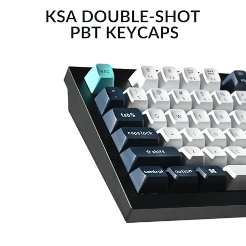 Image of Keychron Q5 Max Wireless Custom Mechanical Keyboard, 2.4 GHz Bluetooth QMK Full Aluminum 96% Layout RGB with Hot-swappable Gateron Brown Switch Compatible with Mac Windows Linux
