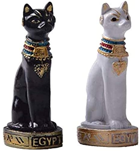 Statue animaux résine chaton de bureau décoration pour meuble