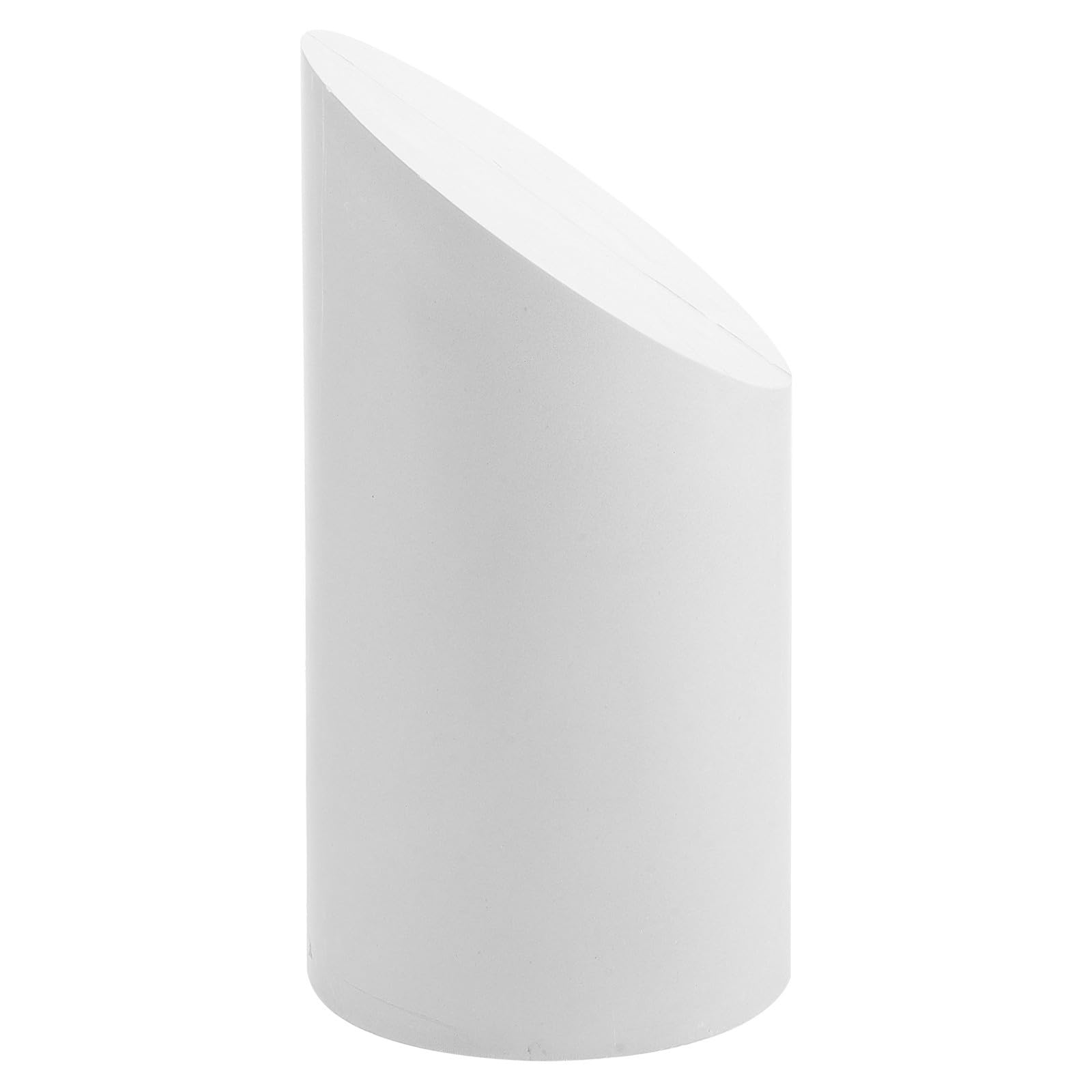Pratique croquis facilitée avec ce modèle géométrique en plâtre blanc pour dessinateurs