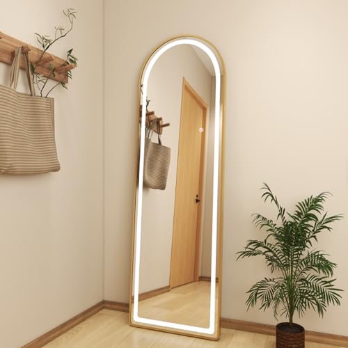 The Artment Gold Halo Arch LED Mirror 160x50cm - Image 3