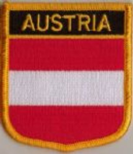 MadAboutFlags Bandiera Patch Ricamato Austria - 7