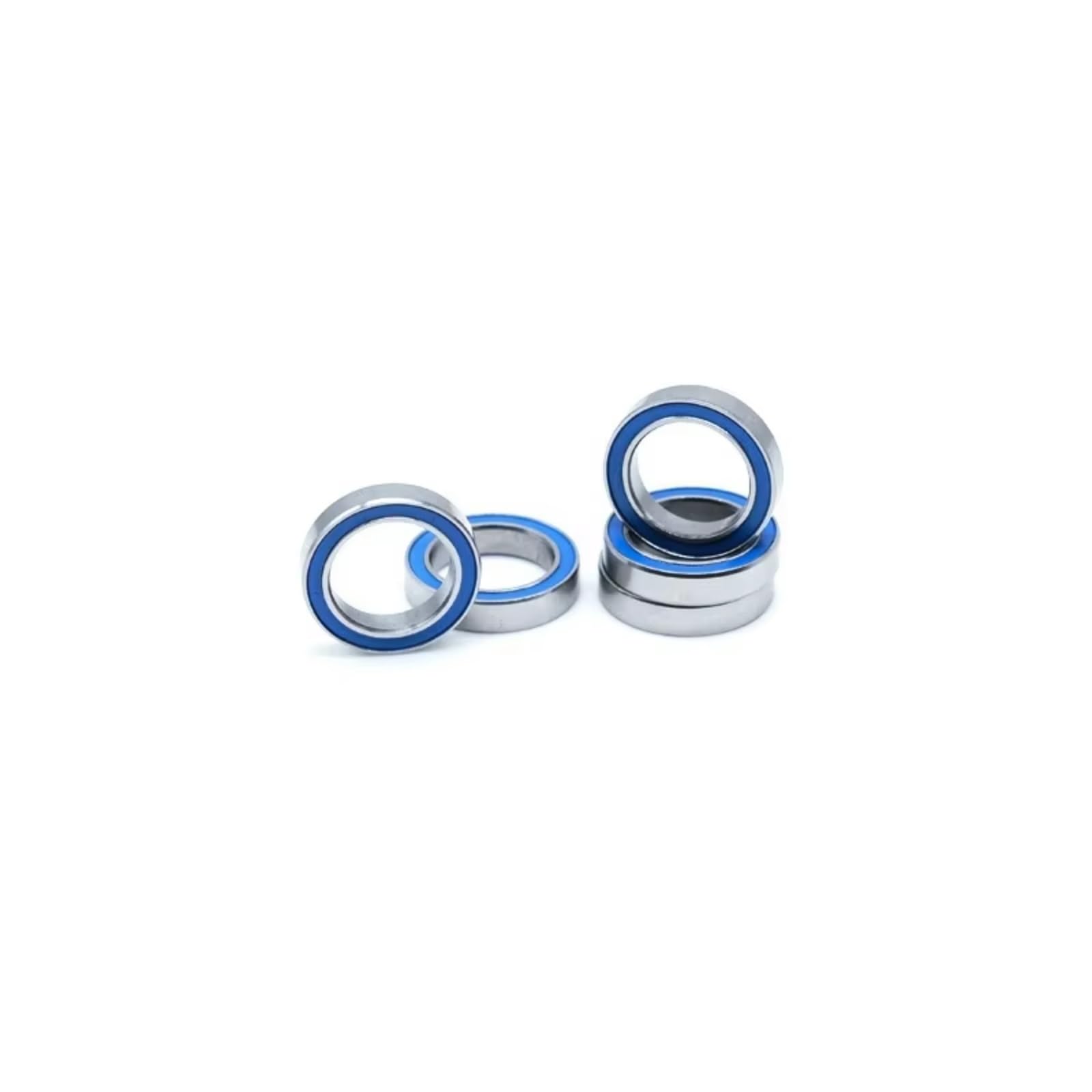Rodamientos Bolas RC para MR105RS MR105-2RS ABEC-7 10 Piezas 5x10x4 Mm Cojinete para Hobby Electric RC Car Truck Cojinetes De Bolas Piezas De Repuesto Selladas Azules