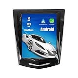 Kunfine Tesla Style Car CarPlay Android Auto Navigation Stereo GPS Radio Reverse Camera 9.7' IPS Touchscreen Headunit Tablet Media Player For Cadillac ATS XTS 2013-2019, if Applicable Quad Core 1G+32G