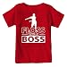 Kids Floss Like a Boss Flossin Dance Youth T Shirt (Red, Youth M)