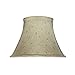 Aspen Creative 30100A Transitional Bell Shape Spider Construction Lamp Shade in Camel, 13