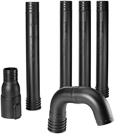 EGO Power+ AGC1000 Gutter Cleaning Attachment Kit 530CFM / 580CFM / 575CFM / 650CFM/ 615CFM/LBX6000 Leaf Blowers Black