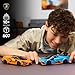 LEGO Speed Champions Lamborghini Revuelto & Huracán STO Car Toys - Building Toy for Pretend Play for Boys & Girls, Ages 10+ - Model Car Kit Display - Gift Idea for Kids - 77238