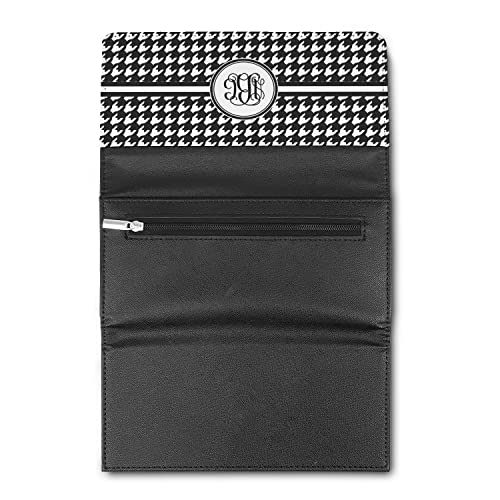 Personalized Houndstooth Leatherette Ladies Wallet4
