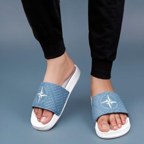 Image of Men's Streetwear Sliders | Extra Soft Doctor Recommended Chappals | Stylish Designer Textured Sole | Lightweight Comfortable Slip-On Slippers KS 2001