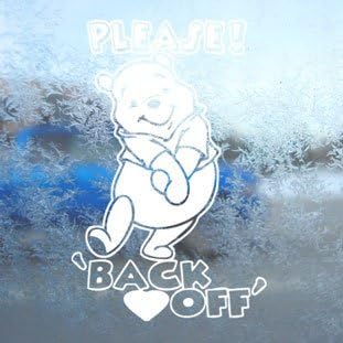 Sticker Winnie the Pooh / White