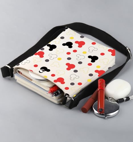 CMNIM Cartoon Mouse Crossbody Bag - Gift for Women Fans & Friends - Colorful Mouse Crossbody Purse4