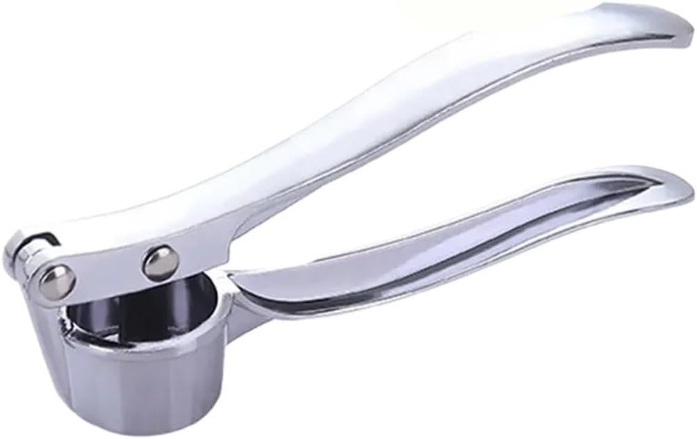 Kitchen Stainless Steel Garlic Smasher Squeezer Manual Press Grinding (N-1pcs)