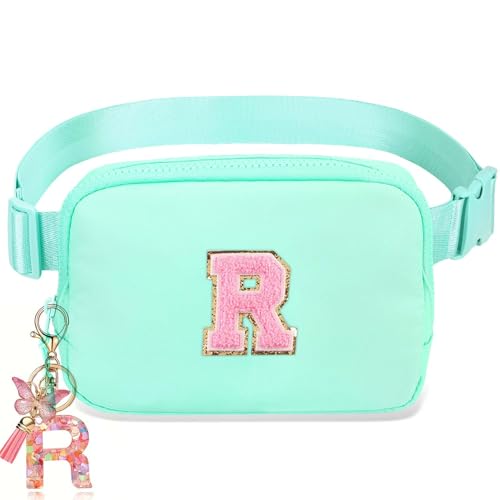 Image of Belt Crossbody Bag for Girls Women - Girls Fanny Pack Ages 8-12 Teen Birthday Gifts Small Waist Packs Trendy Kids Fanny Pack Mint Green R