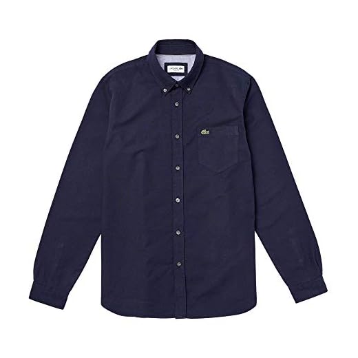Lacoste Herrskjorta, Marin/marin, M/L