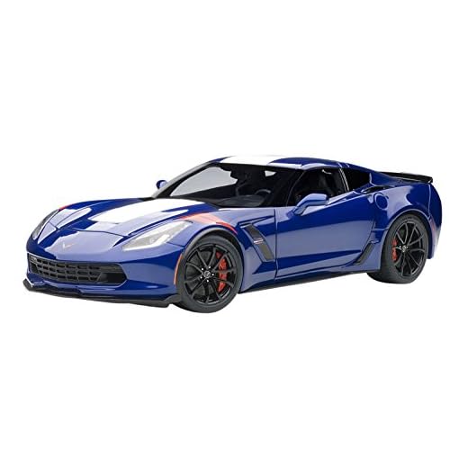 AUTOart - Chevrolet Corvette, 71275, Azul/Blanco
