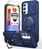 samsung s9 azul precio [Protección de lente de cámara]: El funda incluye cubierta de la cámara deslizante para proteger la cámara, que podrás cerrar cuando no estés utilizando la cámara para protegerla ante golpes, arañazos y suciedad. La cubierta deslizante es fácil de deslizar y no fácil de aflojar.