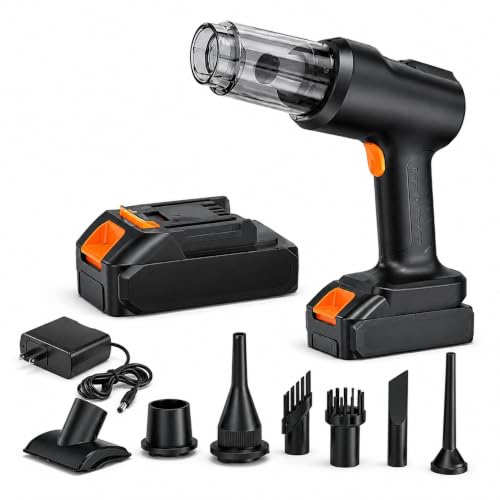Image of Cordless Handheld Car Vacuum Cleaner with Multi Nozzle Kit