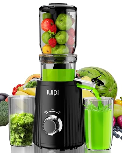 Cold Press Juicer, Slow Masticating Juicer Machines for Whole Vegetable ...