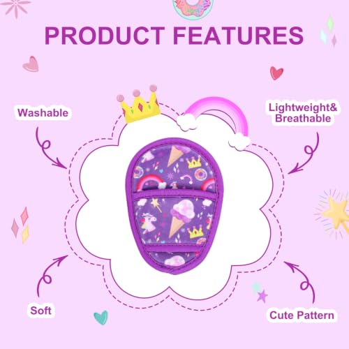 Image of 2 Pack Crotch Area Pad for Stroller, Universal Pram Belt Cushion for Kids