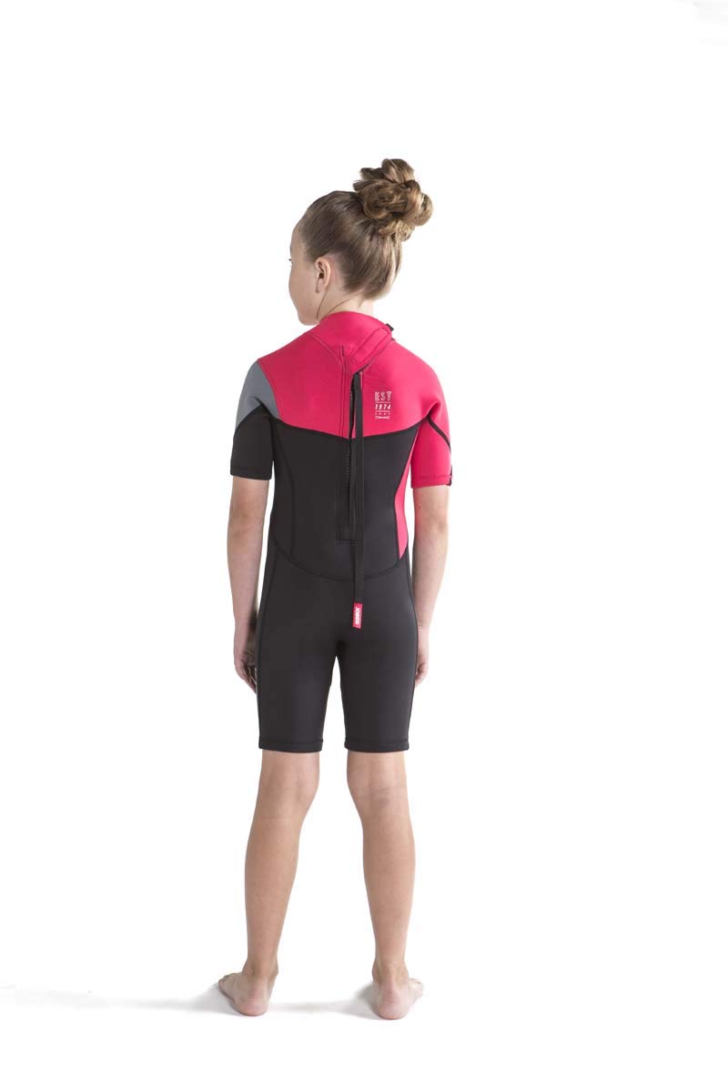 Jobe Kinder Boston Shorty 2mm Neoprenanzug, rosa, XS
