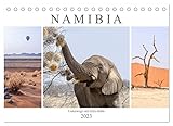 Namibia - unterwegs mit Julia Hahn (Tischkalender 2023 DIN A5 quer), Calvendo Monatskalender
