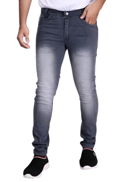 Men Denim Stylish Casual/Jeans Pant (Grey)| Comfortable, Breathable, Lightweight, Skin Friendly-image-48