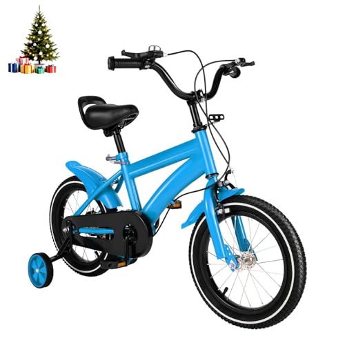 HUOMMGS Kinderfahrrad 14 Zoll Upgraded...
