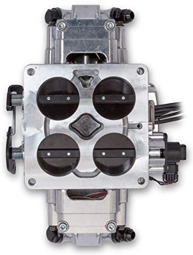 New Holley Sniper Efi Stealth Kit 4500 4 Bbl Fuel Injection Conversion,Polished,1440 Cfm,1500 Hp,Compatible With 4500 Flange Style Manifolds #TOP3