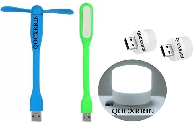 QOCXRRIN 2 Piece USB Mini Bulb & Portable Mini USB Dragon Fan with Cooling Fan Flexible Cooler Connect with Laptop, Smartphone, Powerbank, USB Adapter/Hub & Mobile with USB Led Light. (B0CF35YQZP) Amazon Price History, Amazon Price Tracker