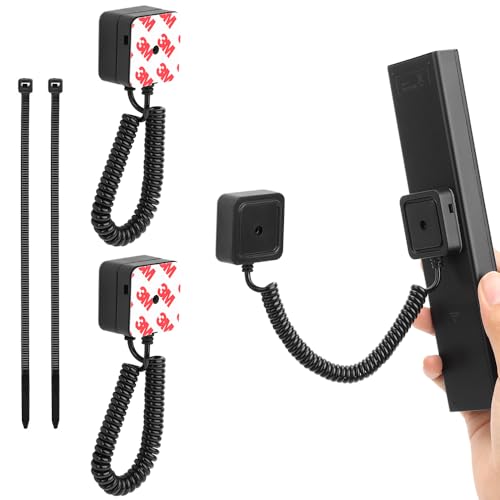 Support magnétique télécommande WALLFID x2 avec corde à ressort pour fixation murale