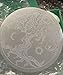 CrystalsAhoy Tree of Life Etched Selenite Charging Plate (8