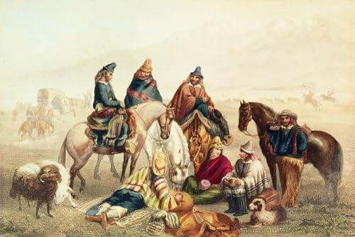 Lienzo mural de Johann Moritz Rugendas 60x90cm para renovar las paredes de tu salón