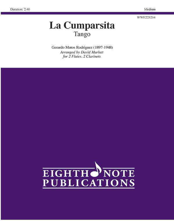 La Cumparsita Tango Conductor Score & Parts matériel d'orchestre pour éviter les photocopies