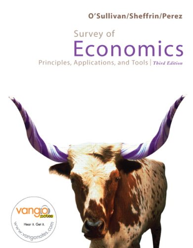 Amazon.com: Survey of Economics: Principles, Applications, and Tools ...