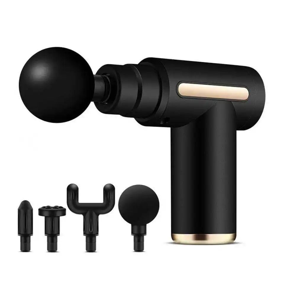 RKF Ultragun Massage Gun For Full Body Relaxation|Deep Tissue Percussion Massager Machine For Muscle Relaxation|Battery Powered And Handheld For Neck, Shoulder, Back, Foot RKF Ultragun Massage Gun For Full Body Relaxation|Deep Tissue Percussion Massager Machine For Muscle Relaxation|Battery Powered And Handheld For Neck, Shoulder, Back, Foot