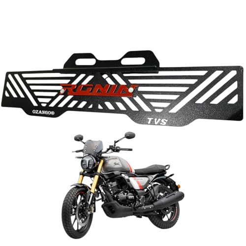 Image of Bike Accessories Radiator Guard Protector Cover Radiator Guard with Name Compatible for TVS Ronin (2022 to 2024)