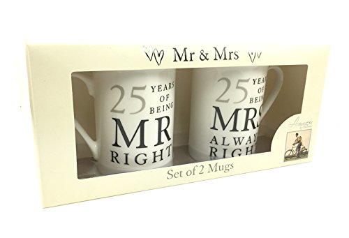 WDD 25 anos de ser o Sr. e a Sra. Direito Direito sempre canecas